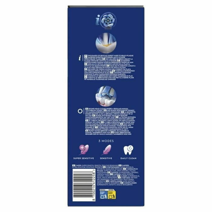 Oral-B Série iO2 Brosse à dents électrique - Vert - Pack de 2 pièces