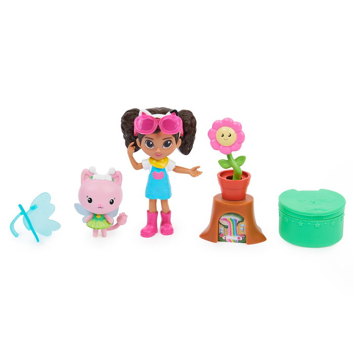 Spin Master Maison de Poupées Gabby - Playset Fête au Jardin avec Poupée Gabby et Accessoires - Réf. 6062026