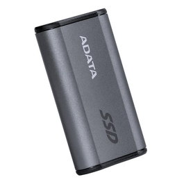 ADATA Elite SE880 SSD externe portable 500 Go USB-C 3.2 Gen2 x2 jusqu'à 2000 MB/s, gris titane