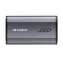 ADATA Elite SE880 SSD externe portable 500 Go USB-C 3.2 Gen2 x2 jusqu'à 2000 MB/s, gris titane
