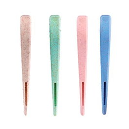 WAD PROFESSIONAL BEAUTY Set d'épingles à cheveux vert, rose et naturel