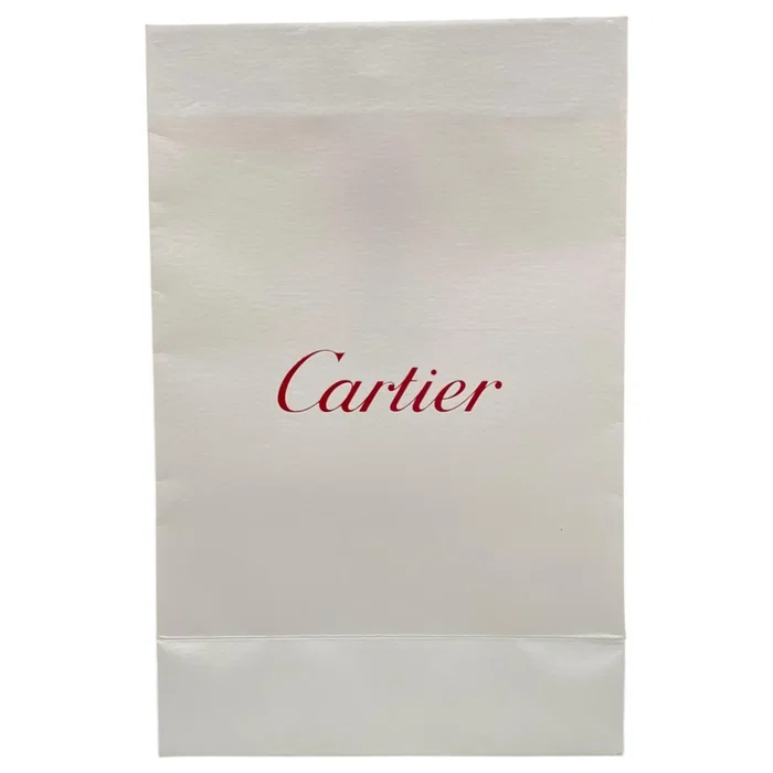 Cartier Ensemble de sacs en carton GWP blanc, 10 pièces Cartier Ensemble de sacs en carton GWP blanc, 10 pièces