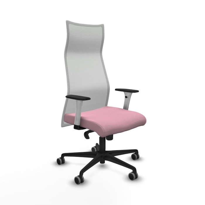 Piqueras y Crespo Chaise de Bureau Albacete Rose et Blanc Piqueras y Crespo Chaise de Bureau Albacete Rose et Blanc