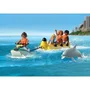 Playmobil 71905 Scooter des Mers avec Banane Tractée, 4 Personnages et Dauphin - Set de 22 Pièces My Life Vacances à la Plage, Jouet pour Enfants dès 4 Ans