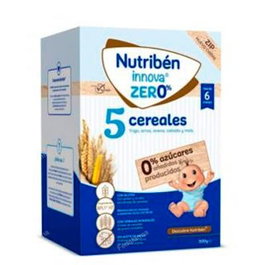 NUTRIBEN Papilla Innova 5 Céréales 0% 500g