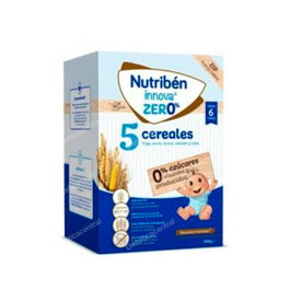 NUTRIBEN Papilla Innova 5 Céréales 0% 500g