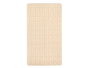 BERILO Tapis de bain antidérapant à carreaux beige