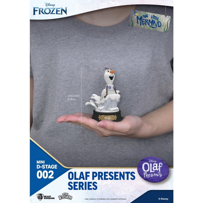 Beast Kingdom Minidstage Disney Olaf Figurine ABS PVC 10 cm