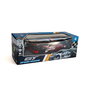 TACHAN - Véhicule Radio-Contrôlé GT-Speed Racing 1:24, Noir/Rouge, Voiture de Police R/C, Fréquence 27 MHz