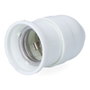 F-Line Porte-ampoule baquelite intérieur céramique E27, 4A 230V, blanc, Ø43 x 60 mm