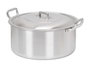KINVARA Cacerola en aluminium 28 cm, 8 l, Plata