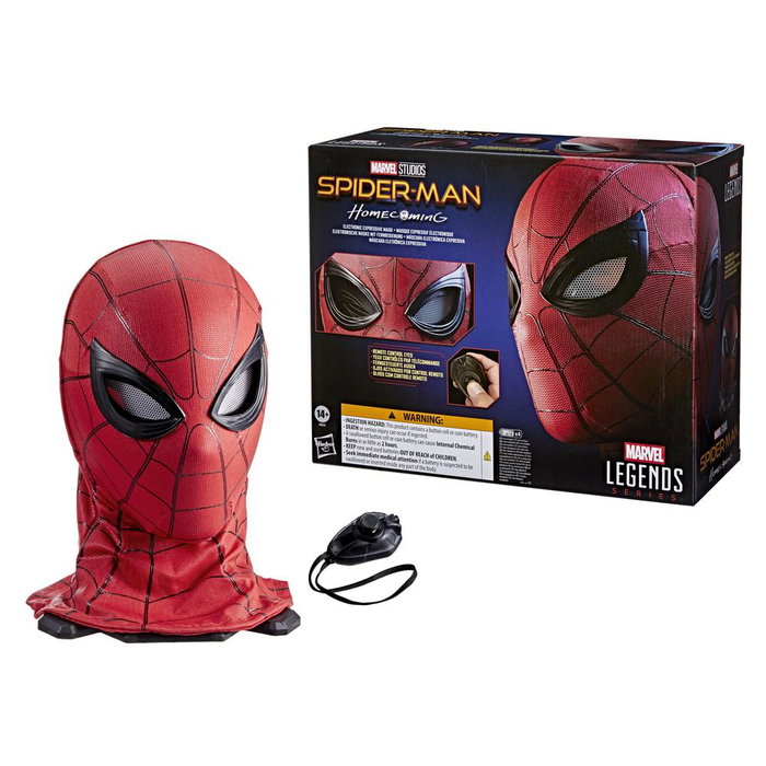 Hasbro Masque Spider-Man: Homecoming Marvel Legends Series avec yeux électroniques Hasbro Masque Spider-Man: Homecoming Marvel Legends Series avec yeux électroniques