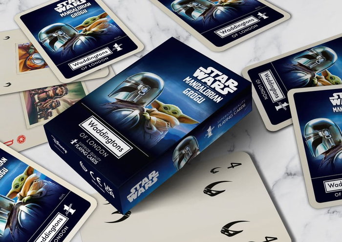Winning Moves Star Wars cartes à jouer The Mandalorian and Grogu *ANGLAIS*