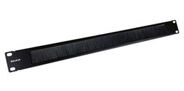 Phasak PA1901 Guide-câble avec brosse pour rack 19 pouces 1U Gestion de câbles