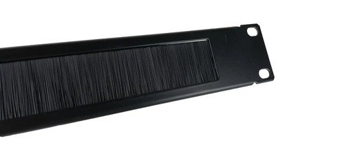 Phasak PA1901 Guide-câble avec brosse pour rack 19 pouces 1U Gestion de câbles