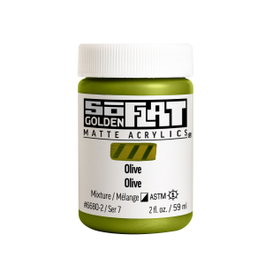 Golden SoFlat Colores Acrílicos Oliva 59 ml