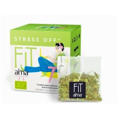 ALMA FIT Stress Off 12 Infusions Tisane Bio Vegan Anti-Stress ALMA FIT Stress Off 12 Infusions Tisane Bio Vegan Anti-Stress