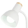 Alison SKD-T003-G Lampe de Table Design Moderne avec Culot E27 pour LED - Blanc Doré