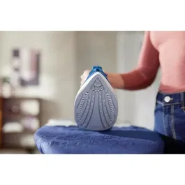 Philips DST3040/70 - Fer à repasser vapeur 2400W - Système anticalcaire intégré - 40 g/min vapeur continue - Semelle en céramique - Fonction pressing - Réservoir 300 ml - Bleu