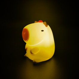 PUCKATOR Lampe de chevet LED Capibara avec changement de couleur