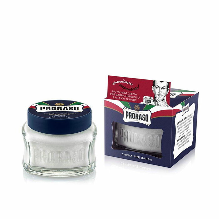 Crème avant rasage Proraso Blue 100 ml Crème avant rasage Proraso Blue 100 ml