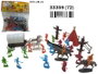 Rama - Figurines en sac Cowboys et Indiens, jouet en plastique pour enfants 3 ans et plus, dimensions 21x29x6 cm
