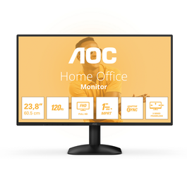 AOC 24B31H Moniteur PC 24" Full HD HDMI VGA Noir - Écran LCD avec dalle IPS