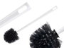 Berilo Brosse de toilette blanc noir 8 x 36,5 x 8 cm (Set de 48)