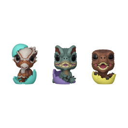Funko Pocket POP! Vinyl Easter Egg 3-Pack Dinos Jurassic Park