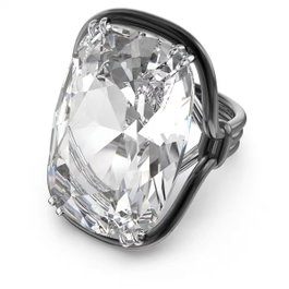 Swarovski Bague Harmonía Taille 50 en Acier Inoxydable Noir