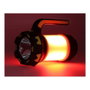 Edm Lampe torche LED rechargeable ultra légère 4W+2W 180lm/60lm/350lm/100lm avec batterie lithium 2x1500mAh IP44 Micro USB Powerbank