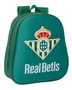 Safta Sac à dos 3D Real Betis Balompie - 27 x 33 x 10 cm pour enfants