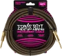 Ernie Ball Pay Dirt Câble Instrument Tressé Jack-Jack 5,5 m - Haute Fidélité
