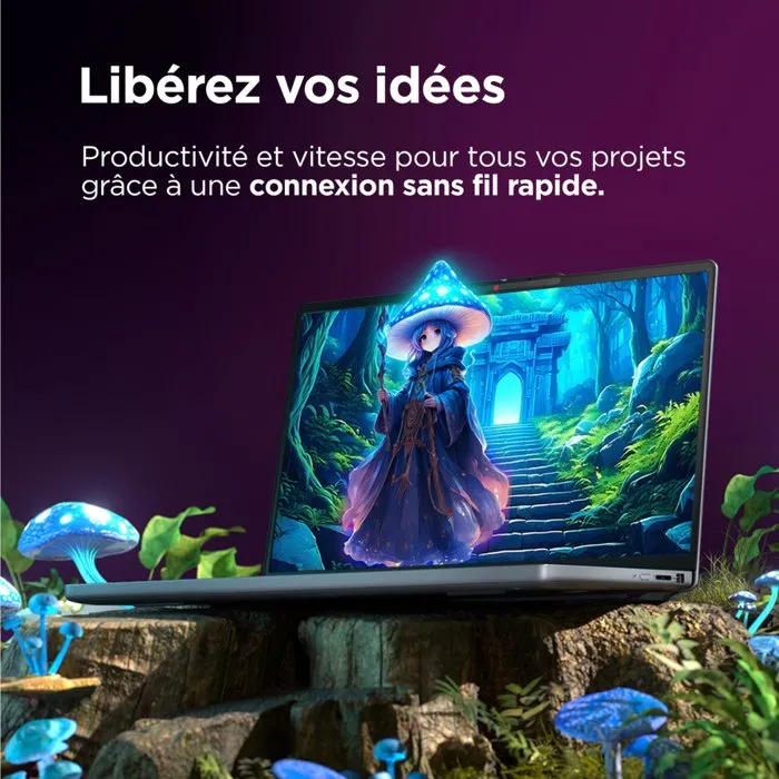 Lenovo IdeaPad Slim 5 14IMH10 PC Portable 14'' WUXGA OLED Core Ultra 5 135H RAM 16 Go SSD 512 Go AZERTY Sans Windows Lenovo IdeaPad Slim 5 14IMH10 PC Portable 14'' WUXGA OLED Core Ultra 5 135H RAM 16 Go SSD 512 Go AZERTY Sans Windows