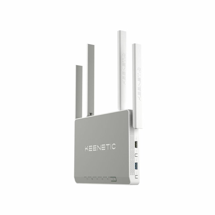 Router Keenetic KN-1011-01EN Blanc/Gris USB USB 2.0 RJ45 Ethernet LAN USB 3.2