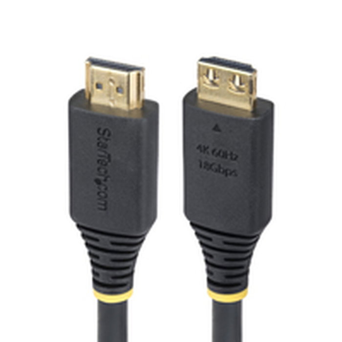 Câble HDMI Startech HDMI2-CABLE-GRIP-8F Noir