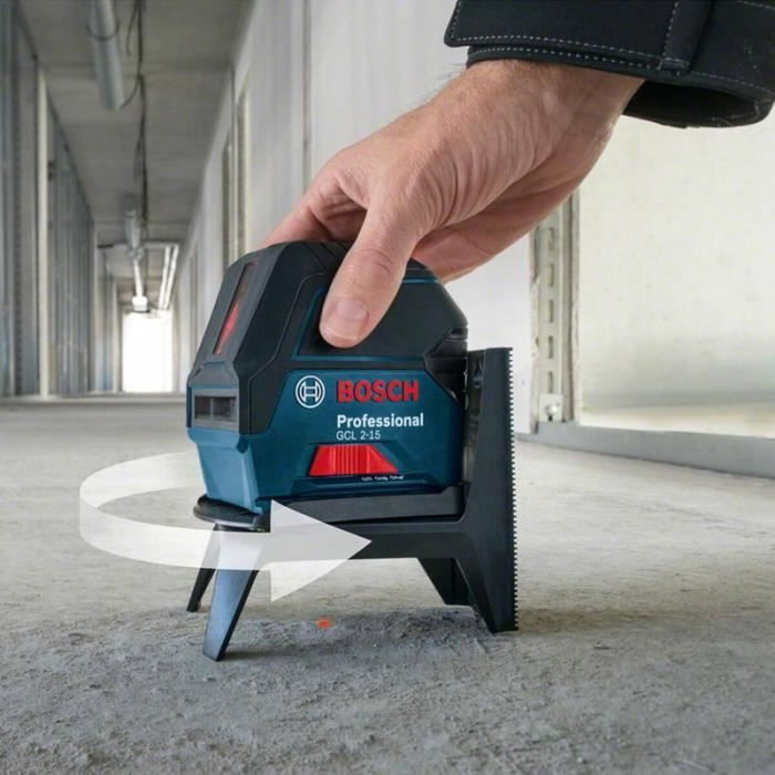 Bosch Professional GCL 2-15 Niveau laser points et lignes 15 m rouge/noir Bosch Professional GCL 2-15 Niveau laser points et lignes 15 m rouge/noir