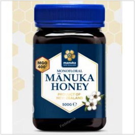 MANUKA NEW ZELAND Miel de Manuka Monofloral Brut MGO 400+ 500g