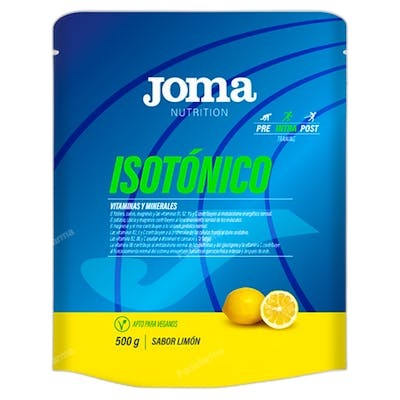 Joma Isotonic Lemon 500 Gr - Boisson isotonique en poudre pour le sport Joma Isotonic Lemon 500 Gr - Boisson isotonique en poudre pour le sport