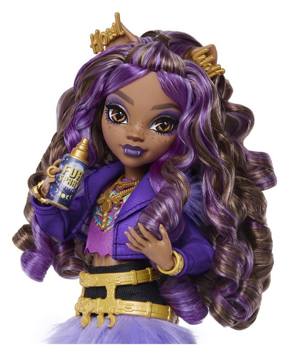 Mattel Monster High Clawdeen Wolf avec accessoires et loup Crescent Mattel Monster High Clawdeen Wolf avec accessoires et loup Crescent