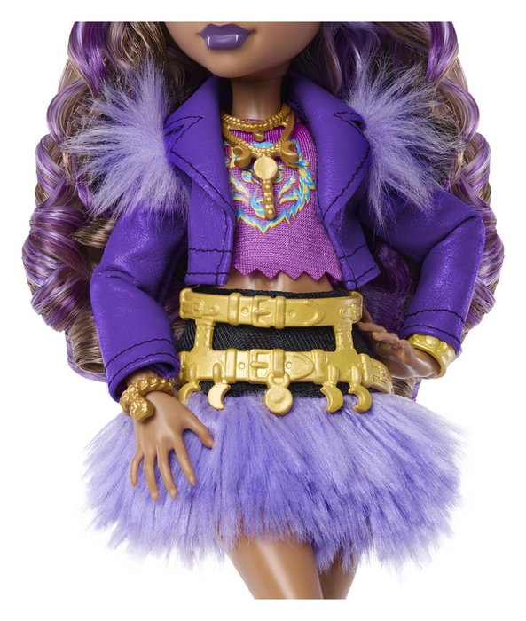 Mattel Monster High Clawdeen Wolf avec accessoires et loup Crescent Mattel Monster High Clawdeen Wolf avec accessoires et loup Crescent