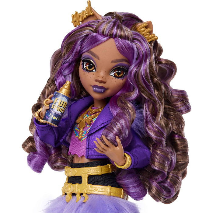 Mattel Monster High Clawdeen Wolf avec accessoires et loup Crescent Mattel Monster High Clawdeen Wolf avec accessoires et loup Crescent