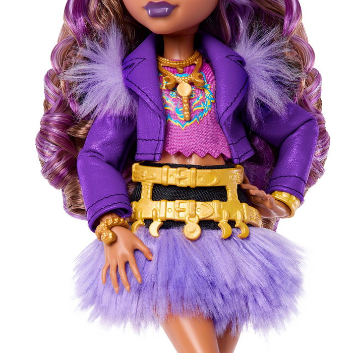 Mattel Monster High Clawdeen Wolf avec accessoires et loup Crescent Mattel Monster High Clawdeen Wolf avec accessoires et loup Crescent