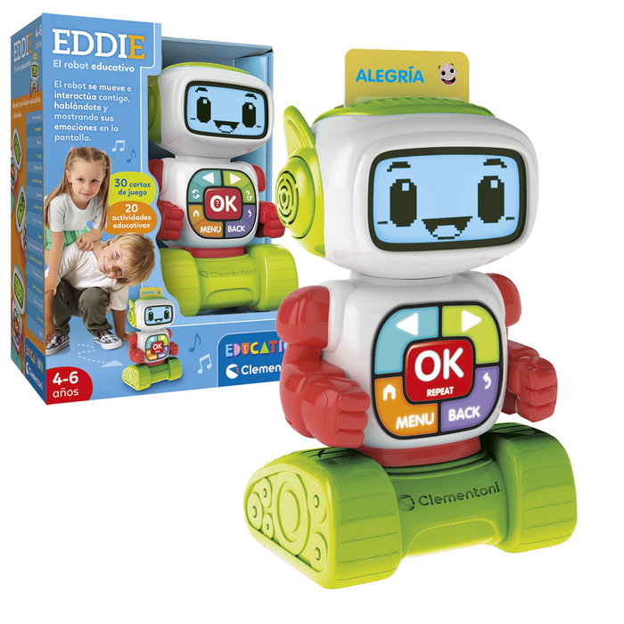 Clementoni Robot Éducatif Eddie Clementoni Robot Éducatif Eddie
