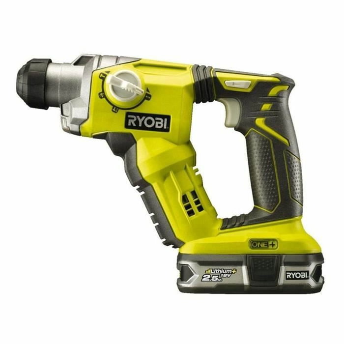 Ryobi R18SDS-125S Marteau Perforateur SDS+ 18V ONE+ avec batterie 2,5 Ah Ryobi R18SDS-125S Marteau Perforateur SDS+ 18V ONE+ avec batterie 2,5 Ah