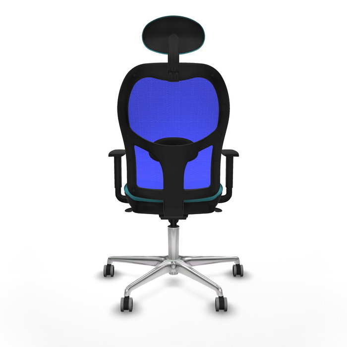 Piqueras y Crespo Chaise de Bureau avec Appui-tête 1D086G1 Turquoise Piqueras y Crespo Chaise de Bureau avec Appui-tête 1D086G1 Turquoise