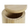 DKD Home Decor Salière avec couvercle Naturel Bambou