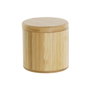 DKD Home Decor Salière avec couvercle Naturel Bambou