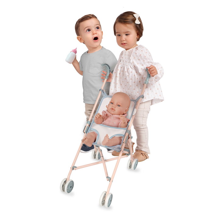 Decuevas Silla Plegable Coco 90080 - Chaise de poupée pliante pour enfant, jouet d'imitation puériculture à partir de 3 ans