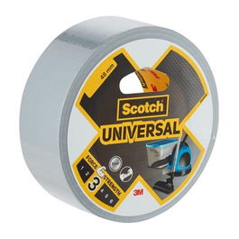3M Scotch Ruban Adhésif Universel Argent 48mm x 25m